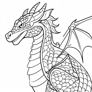 Pagina Para Colorir Do Majestoso Principe Dragao Em Armadura 21253-19615