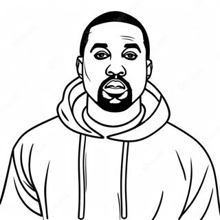 Pagina Para Colorir De Kanye West 21292-19642