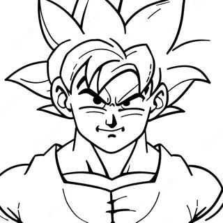 Pagina Para Colorir De Goku Super Saiyan Blue 21312-19658