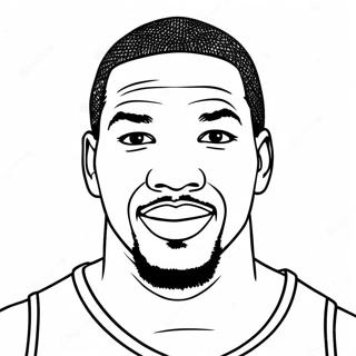 Pagina Para Colorir De Kevin Durant 21452-19772