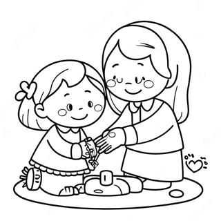 Pagina Para Colorir De Atividades De Bondade Aconchegantes 21473-19936