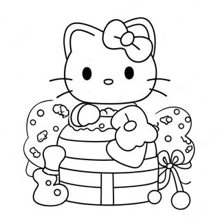 Pagina Para Colorir Da Hello Kitty No Natal 21522-19827