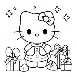 Pagina Para Colorir Da Hello Kitty No Natal 21522-19969