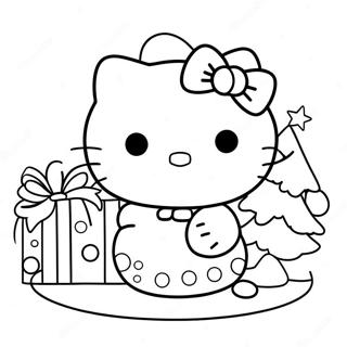 Pagina Para Colorir Da Hello Kitty No Natal 21522-19972