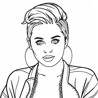 Pagina Para Colorir Da Miley Cyrus 21612-19899