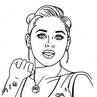 Pagina Para Colorir Da Miley Cyrus 21612-20044