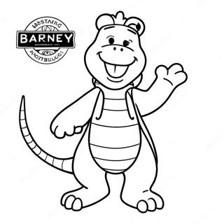 Pagina Para Colorir Do Barney 2171-1780