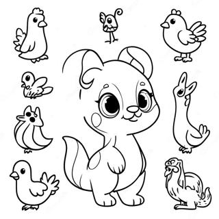 Pagina Para Colorir Animais De A A Z Adoraveis 21823-20216