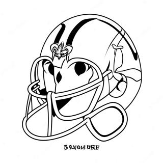 Pagina Para Colorir Mascote Do New Orleans Saints 21833-20221