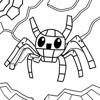 Pagina Para Colorir De Aranha Do Minecraft 21862-20242