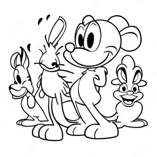 Pagina Para Colorir Dos Animaniacs 21892-20268