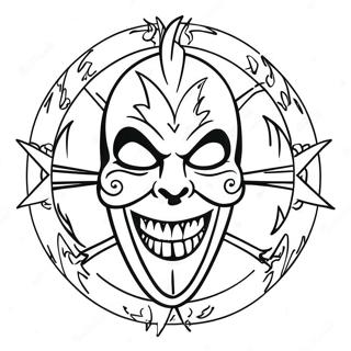 Pagina Para Colorir Do Logo Do Slipknot 21922-20292