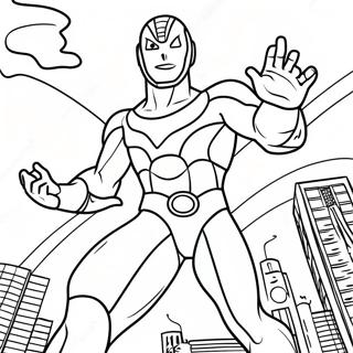 Pagina Para Colorir Do Ultraman 21983-20330