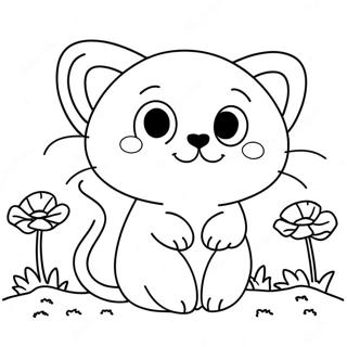 Pagina Para Colorir Dos Personagens Fofo Do Catnap Poppy Playtime 21994-20341