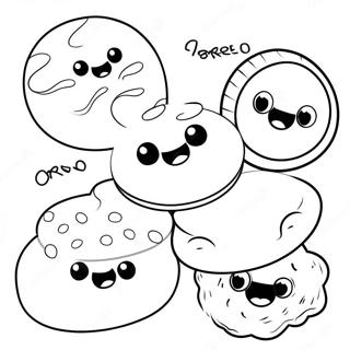 Pagina Para Colorir Personagens Fofos Do Oreo 22054-20392