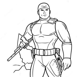 Gi Joe Páginas Para Colorir