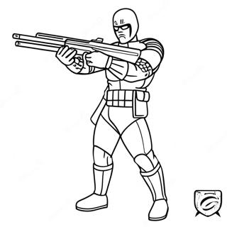 Pagina Para Colorir Gi Joe 22143-20458