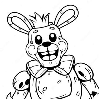 Springtrap Fnaf Assustador Pagina Para Colorir 22164-20477