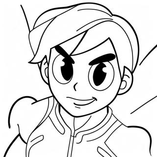 Danny Phantom Pagina Para Colorir 22193-20500