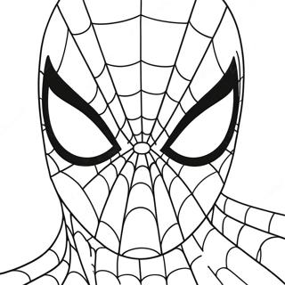 Pagina Para Colorir Do Rosto Do Homem Aranha 22263-20554