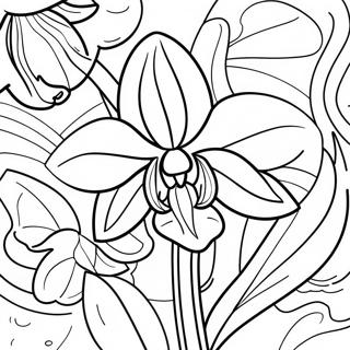 Pagina Para Colorir De Orquidea 22433-20692