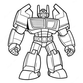 Pagina Para Colorir De Optimus Prime Rescue Bots 22494-20741