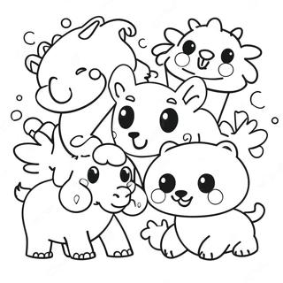 Pagina Para Colorir De Animais Divertidos Para Criancas 22524-20768