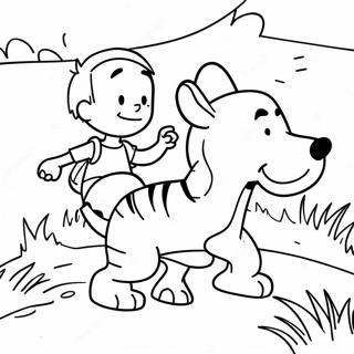 Pagina Para Colorir Da Aventura Do Calvin E Do Hobbes 22654-20870