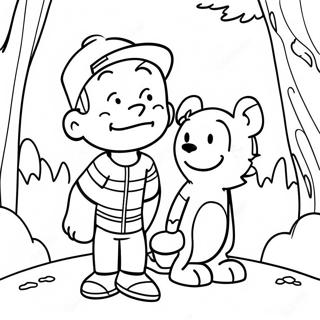 Pagina Para Colorir Da Aventura Do Calvin E Do Hobbes 22654-20872