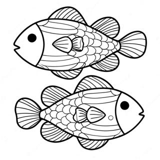 Pagina Para Colorir De Peixe De Peixes Fofo 22724-20926