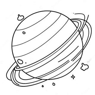 Pagina Para Colorir Do Planeta Saturno Colorido 22784-20965