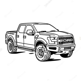 Pagina Para Colorir Ford Raptor Off Road 23003-21140