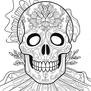 Pagina Para Colorir Anatomia Detalhada Do Cranio 23154-21263