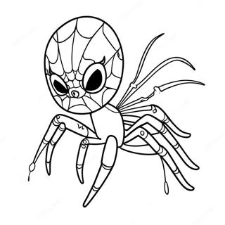 Pagina Para Colorir Aranha Punk Legal Em Acao 23174-21278