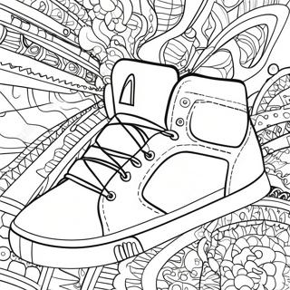 Pagina Para Colorir Tenis 231-186