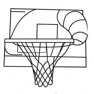 Pagina Para Colorir De Cesta De Basquete 23333-21403