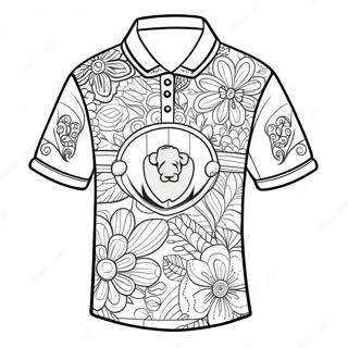 Pagina Para Colorir De Design De Camisa Colorida 23384-21447