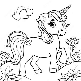 Pagina Para Colorir De Unicornios Encantadores 2342-1917