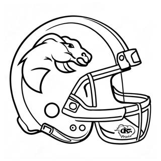 Pagina Para Colorir Do Logo Dos Broncos 23463-21680