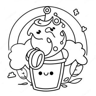 Pagina Para Colorir Kawaii Do Starbucks 23493-21530