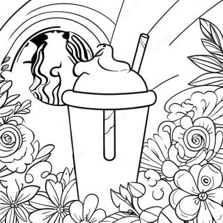 Pagina Para Colorir De Copo De Cafe Fofo Do Starbucks 23494-21706