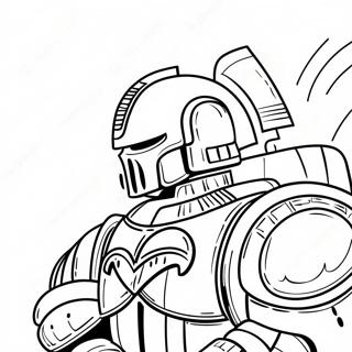 Pagina Para Colorir Da Armadura De Batalha Do Space Marine 23504-21544