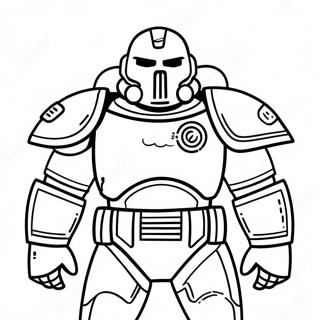 Pagina Para Colorir Da Armadura De Batalha Do Space Marine 23504-21714