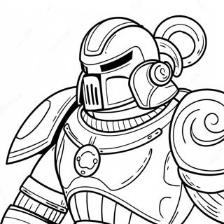 Pagina Para Colorir Da Armadura De Batalha Do Space Marine 23504-21715