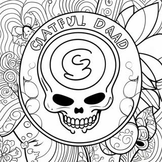 Pagina Para Colorir Do Logo Do Grateful Dead 23513-21548