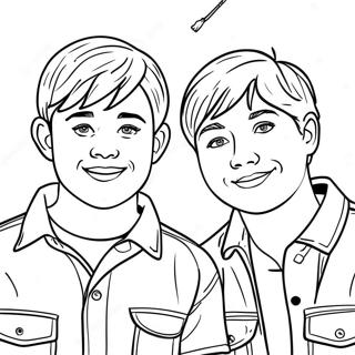 Pagina Para Colorir Do Sam E Colby 23543-21741