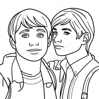 Pagina Para Colorir Do Sam E Colby 23543-21743