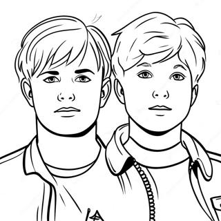 Pagina Para Colorir Da Aventura Do Sam E Colby 23544-21575