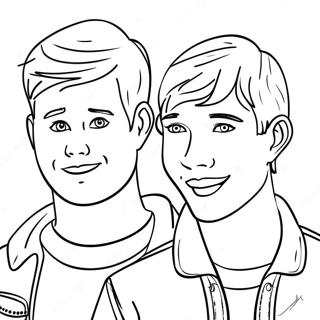 Pagina Para Colorir Da Aventura Do Sam E Colby 23544-21746