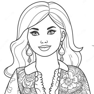 Pagina Para Colorir Da Barbie Fashionista 23564-21590